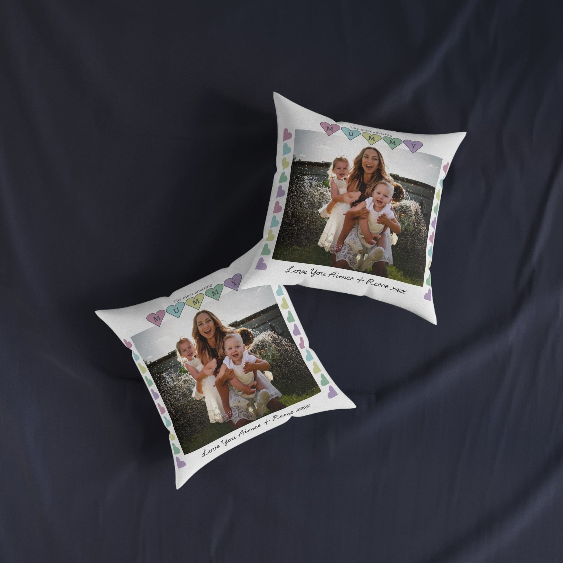 Printify Home Decor Mummy Photo Cushion