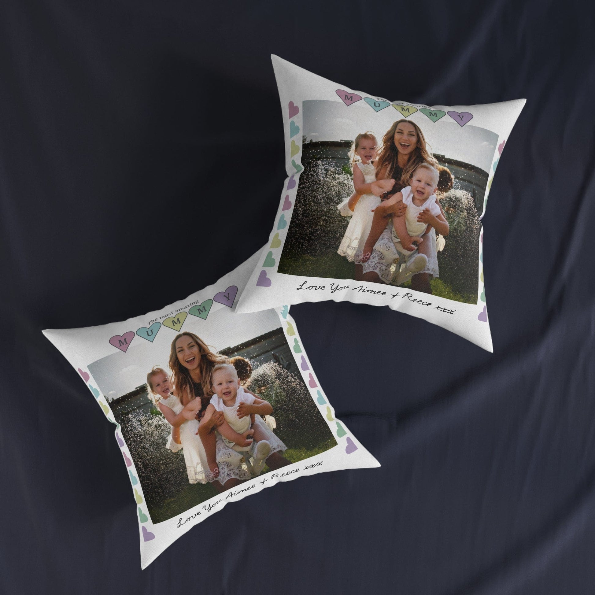 Printify Home Decor Mummy Photo Cushion