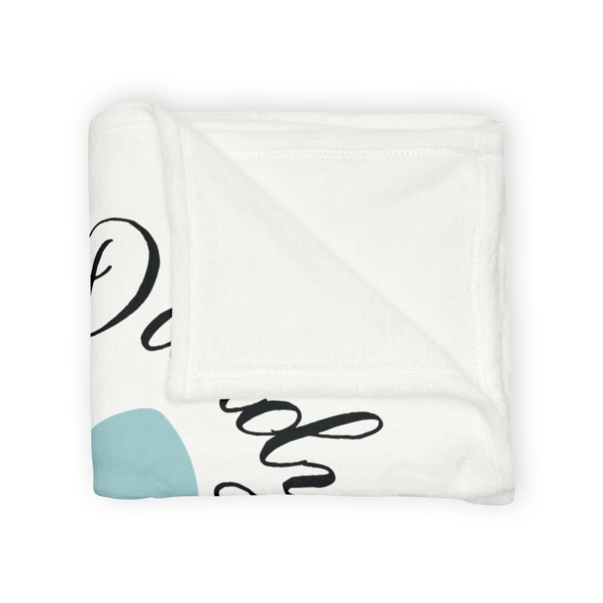 Printify Home Decor My Heart People Blanket White