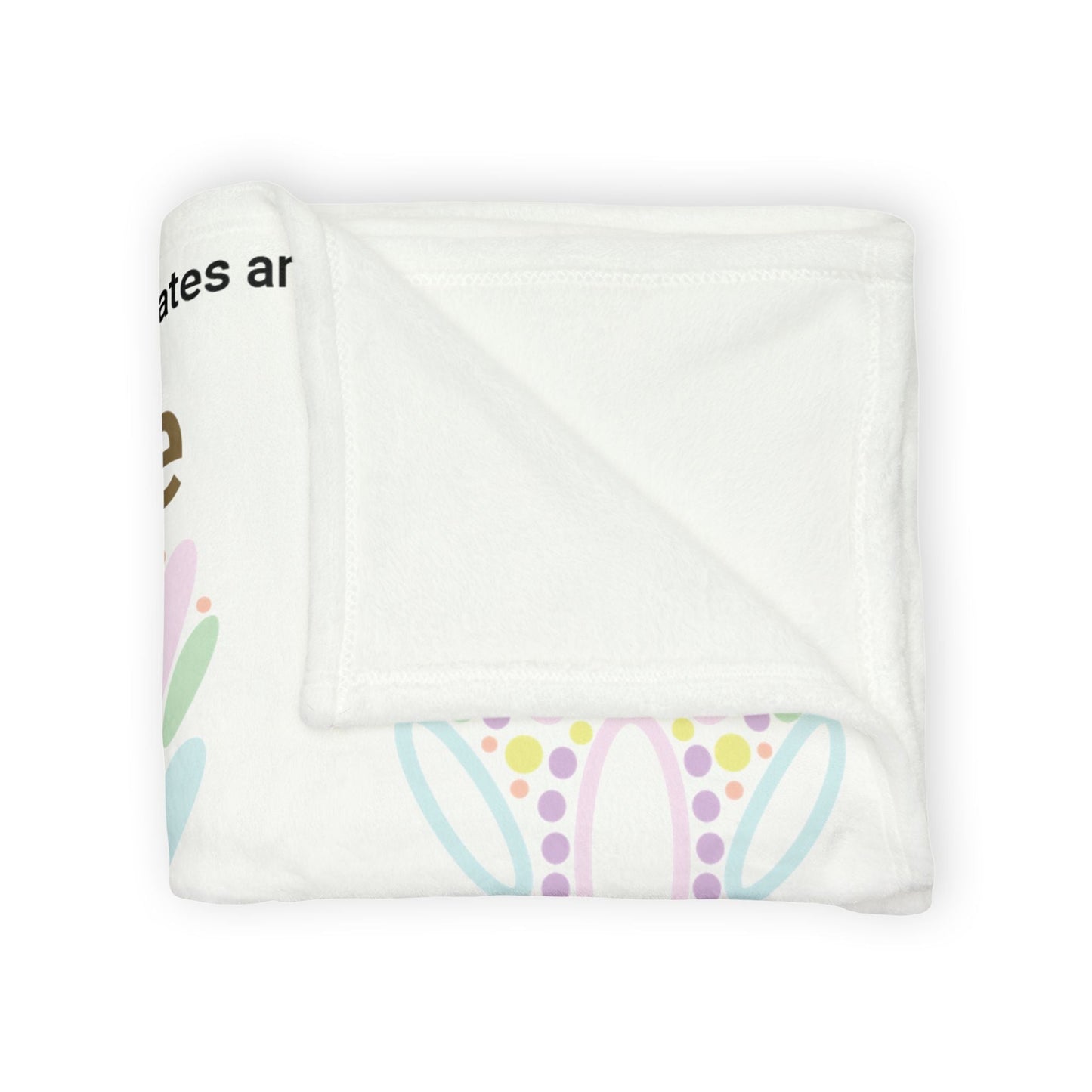 Printify Home Decor Peace Pilates Love Soft Polyester Blanket