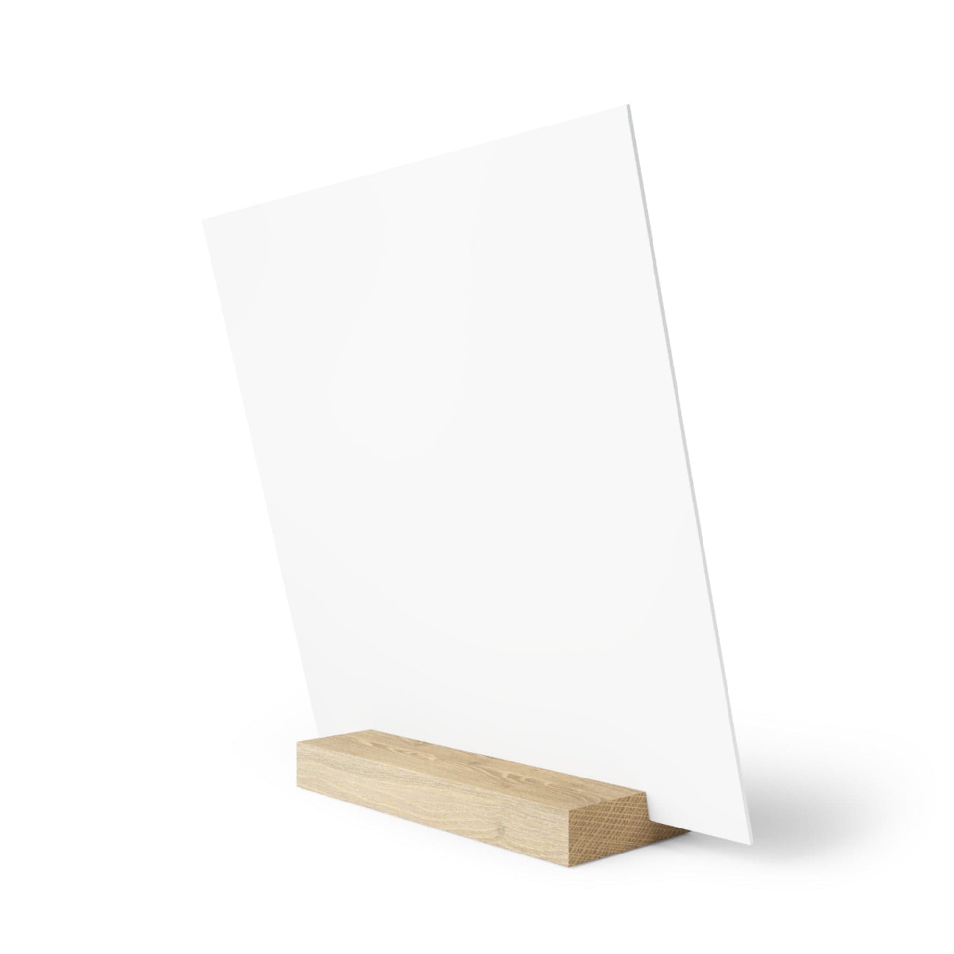 Printify Home Decor Personalised Bestie Photo Board With Stand Heart