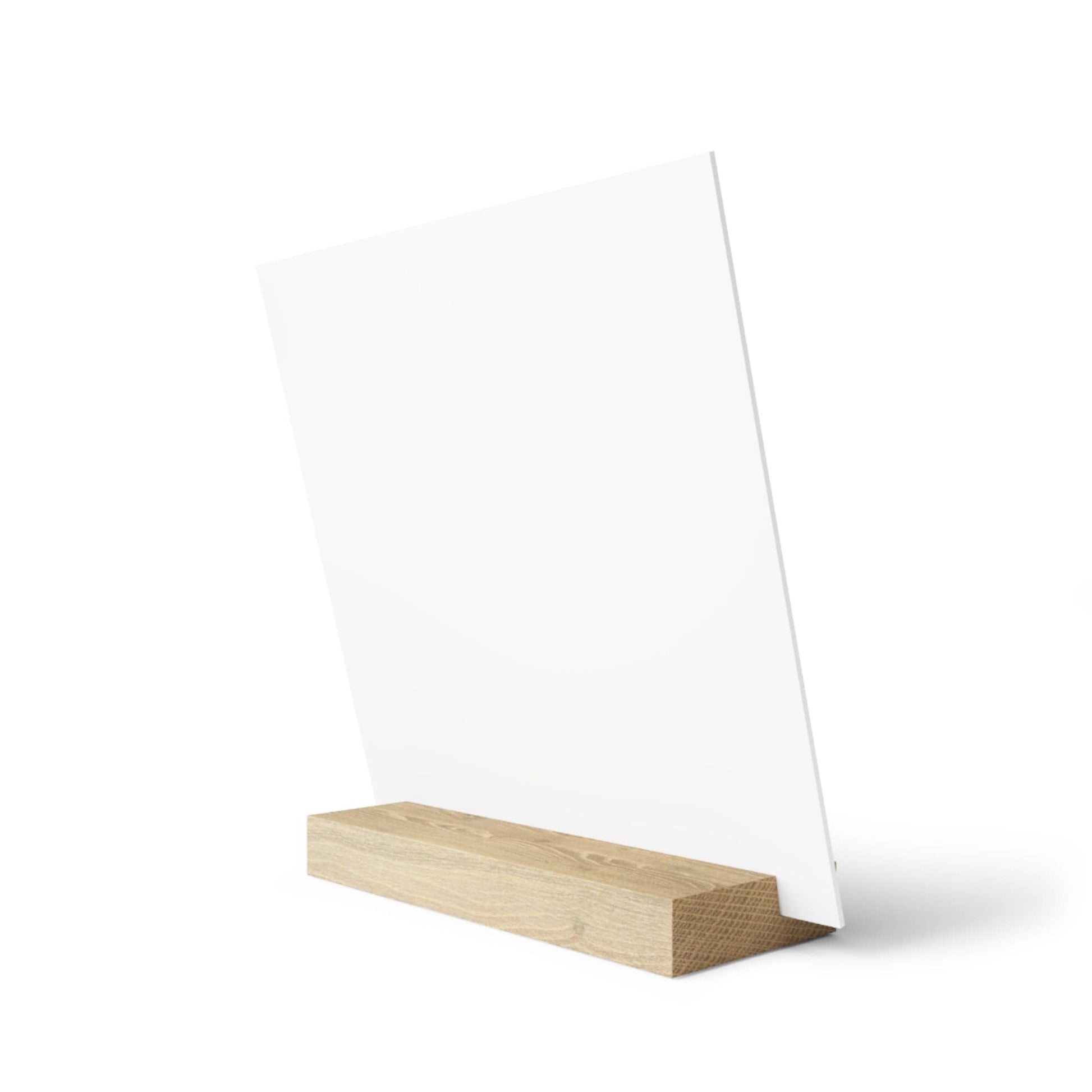 Printify Home Decor Personalised Bestie Photo Board With Stand Heart