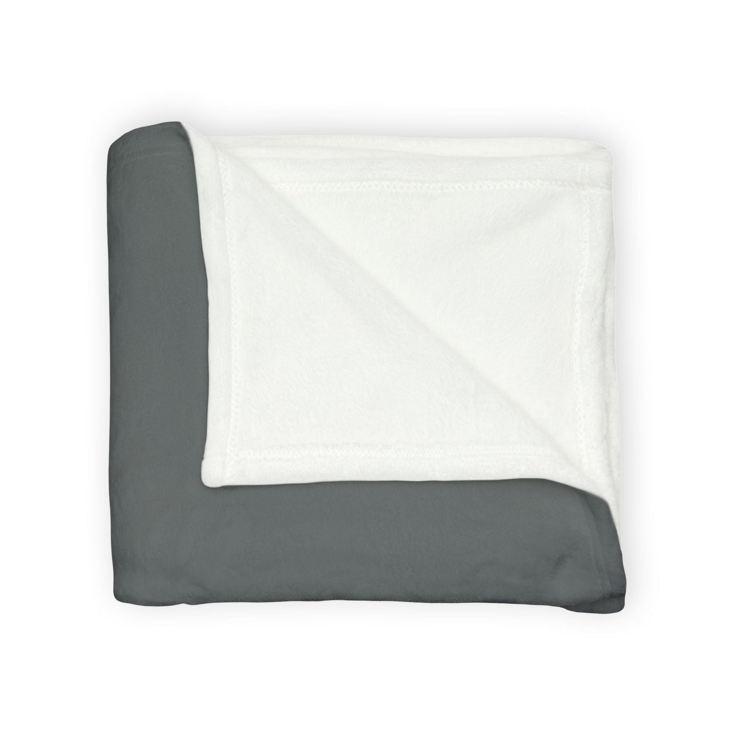 Printify Home Decor Personalised True Love Blanket Grey
