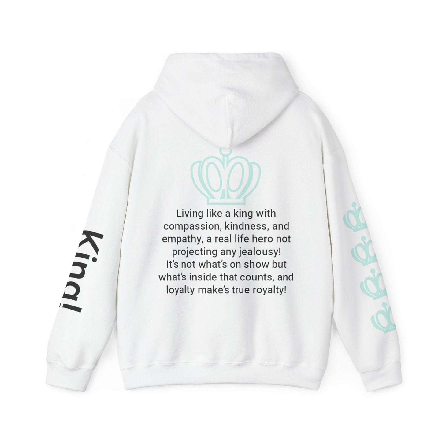 Printify Hoodie Courage King Hooded Sweatshirt