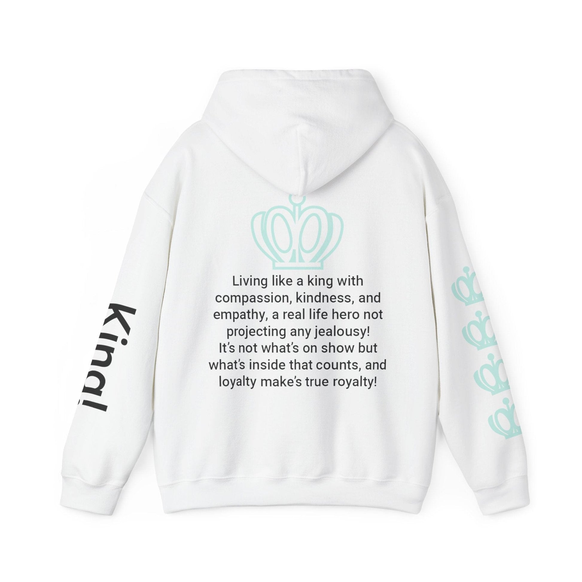 Printify Hoodie Courage King Hooded Sweatshirt