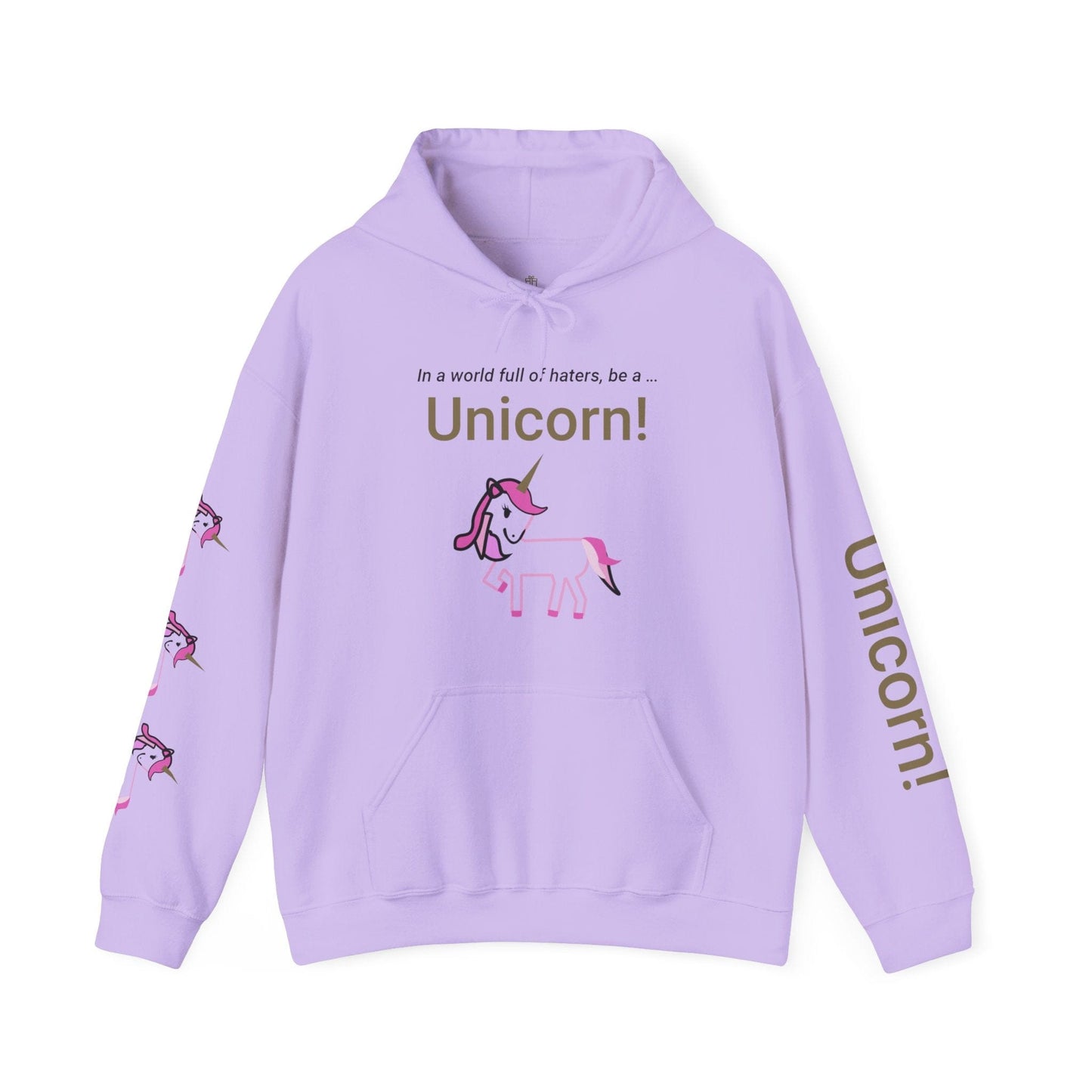 Printify Hoodie Orchid / S Be a Unicorn Hooded Sweatshirt