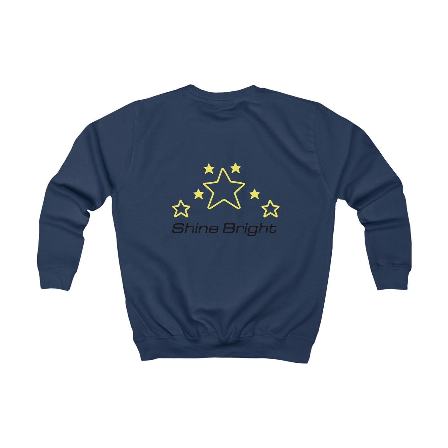 Printify Kids clothes Kids Christmas Sweatshirt – Star on the Tree