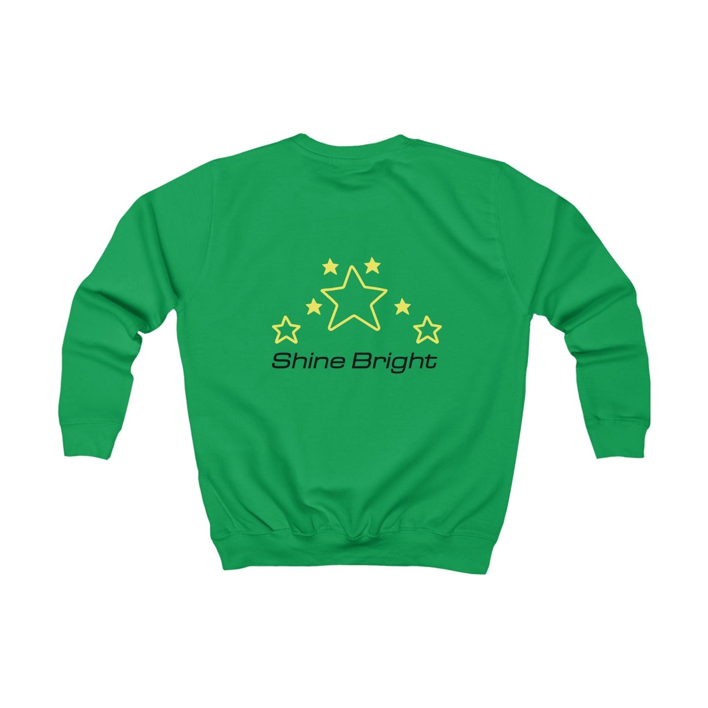 Printify Kids clothes Kids Christmas Sweatshirt – Star on the Tree