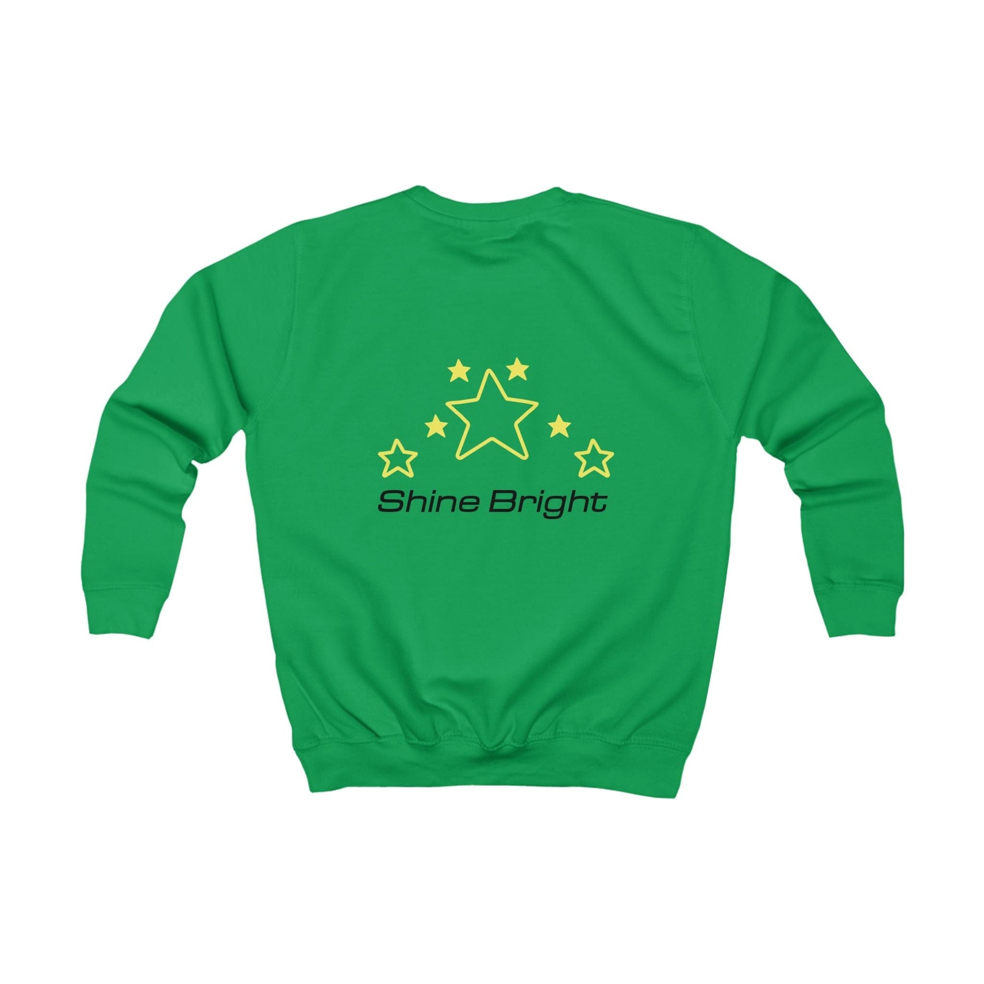 Printify Kids clothes Kids Christmas Sweatshirt – Star on the Tree