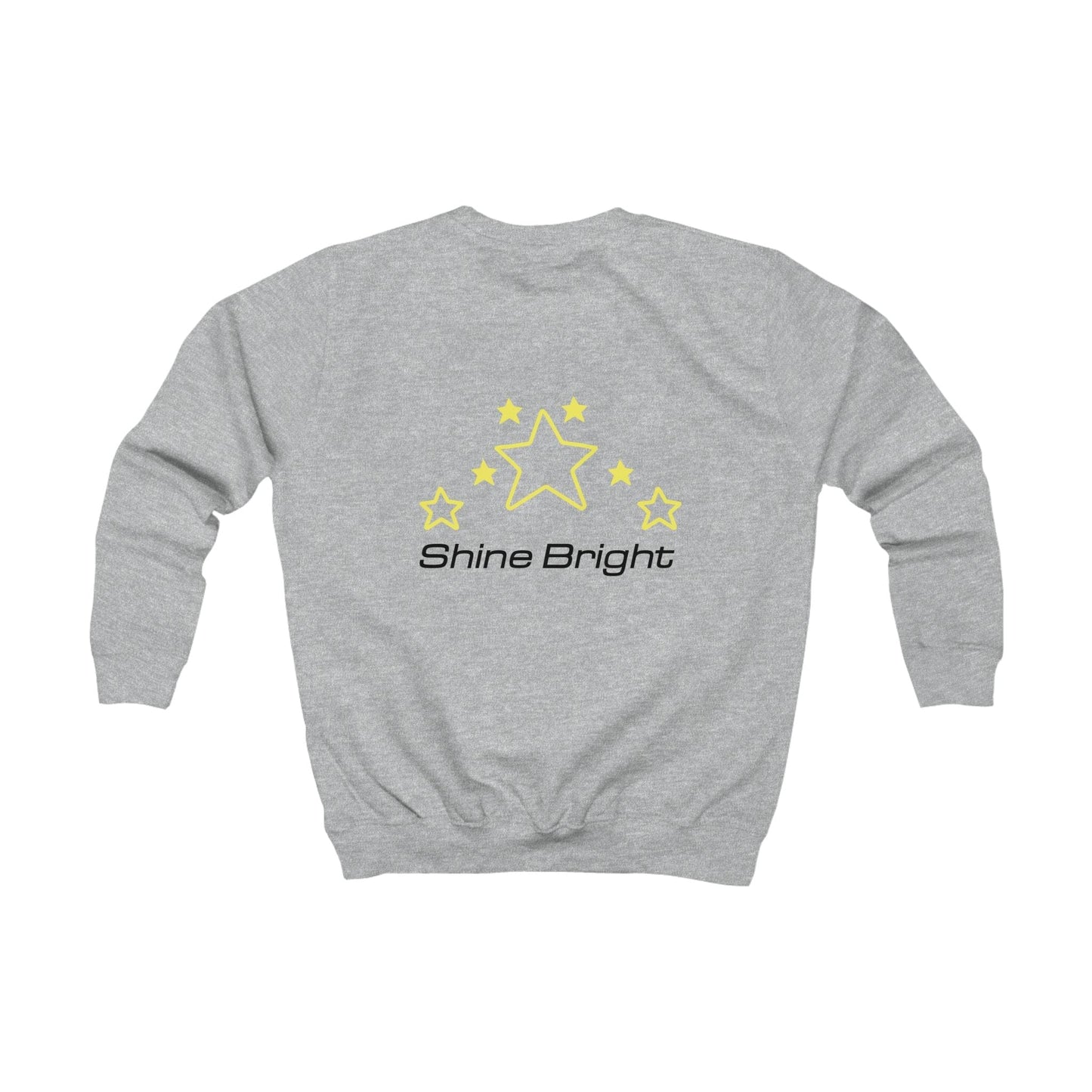 Printify Kids clothes Kids Christmas Sweatshirt – Star on the Tree