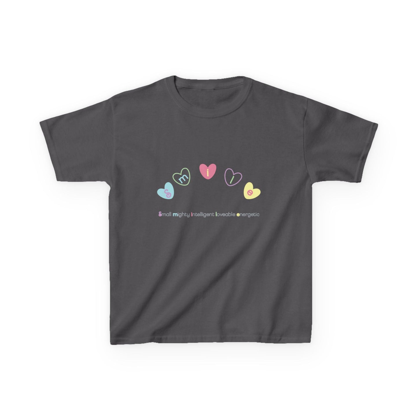 Printify Kids clothes XS / Charcoal Kids Smile T-Shirt