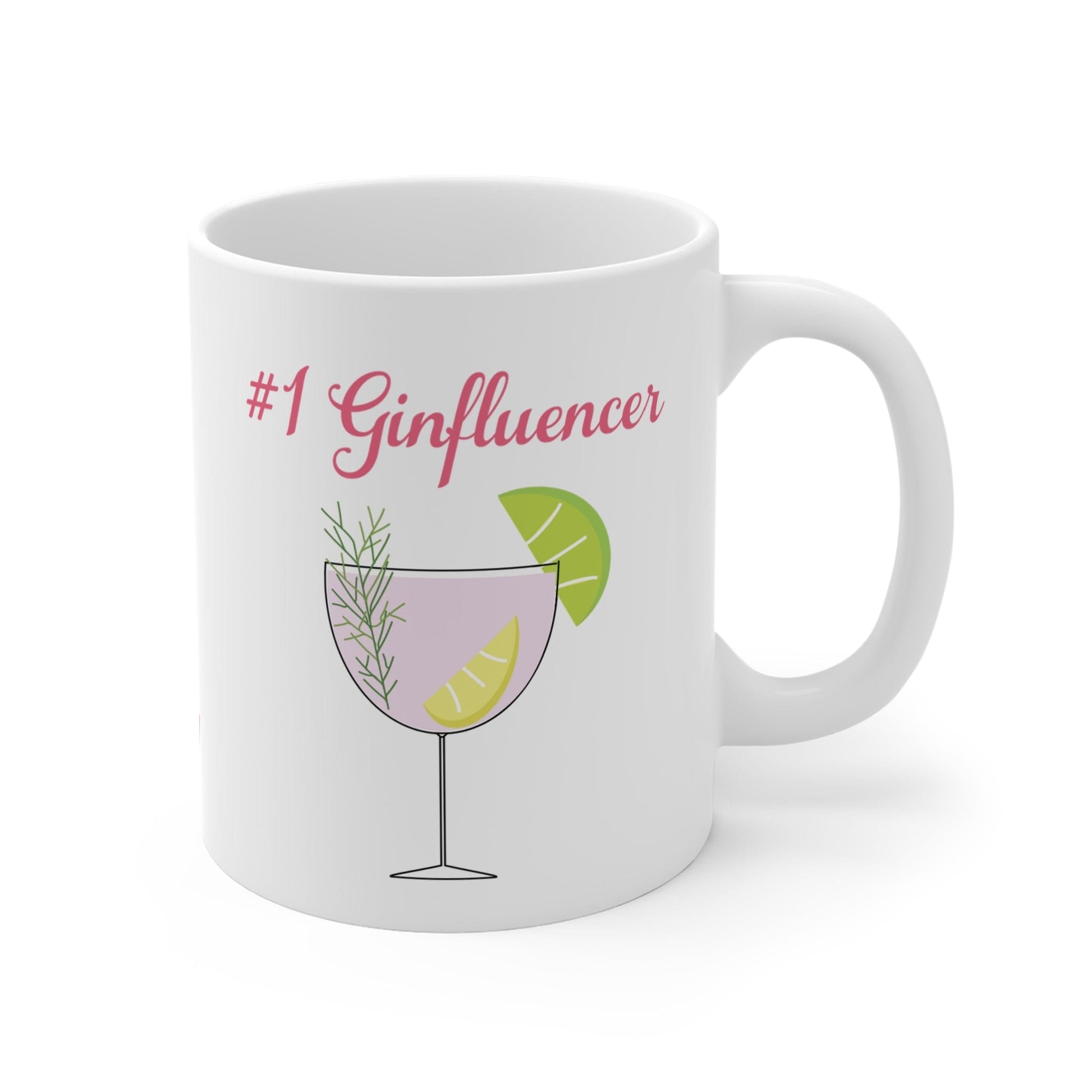 Printify Mug 11oz Ginfluencer 11oz Mug