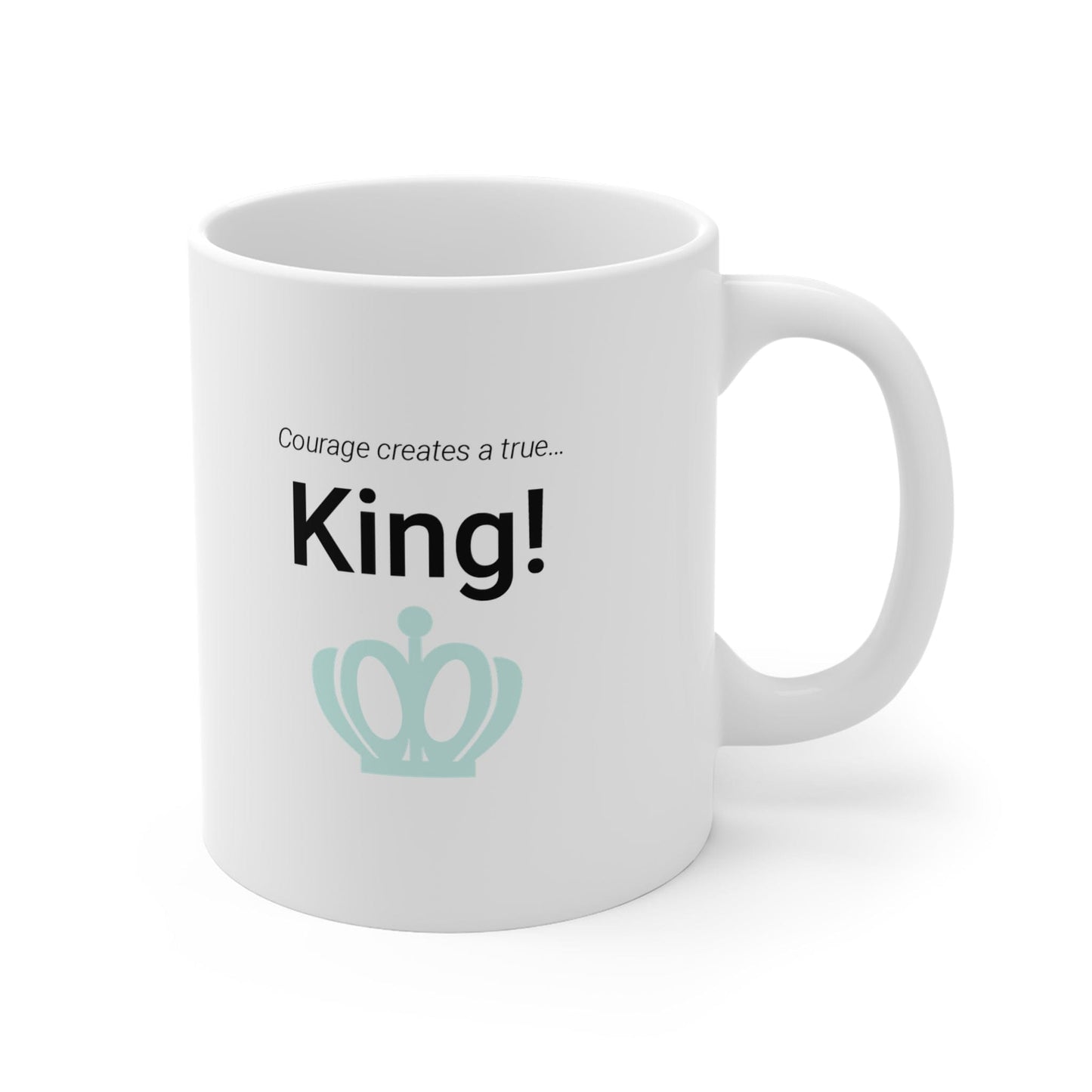 Printify Mug 11oz King Icon Mug White 11oz