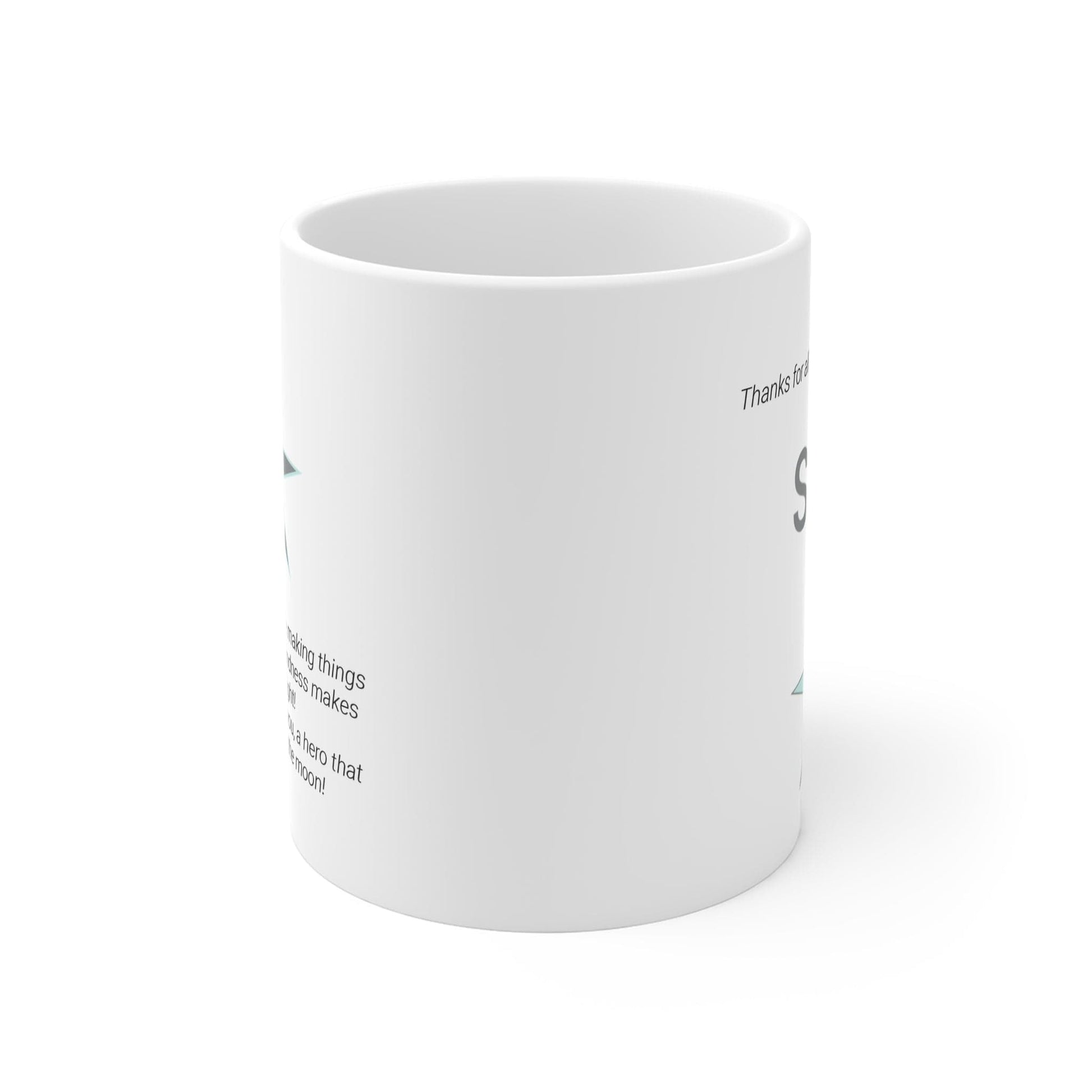 Printify Mug 11oz Legend Star Icon Mug White 11oz