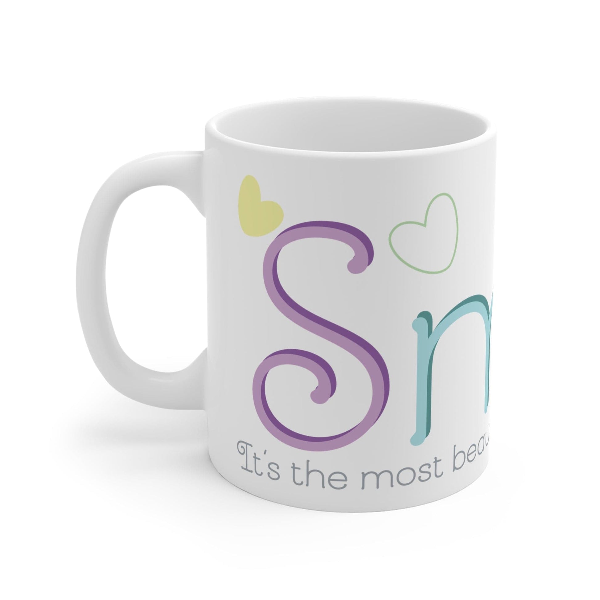 Printify Mug 11oz Smile 11oz Mug