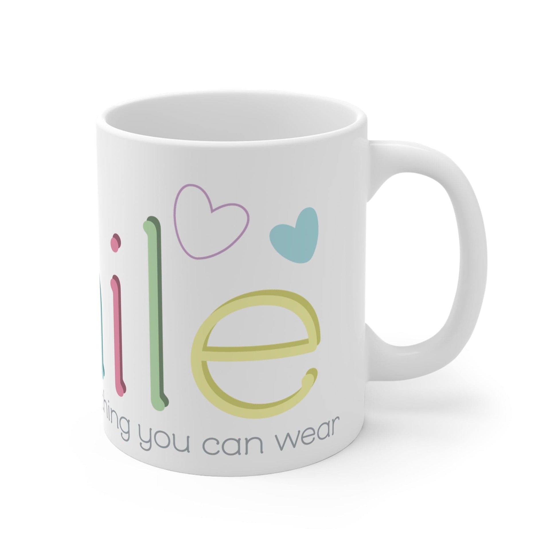 Printify Mug 11oz Smile 11oz Mug