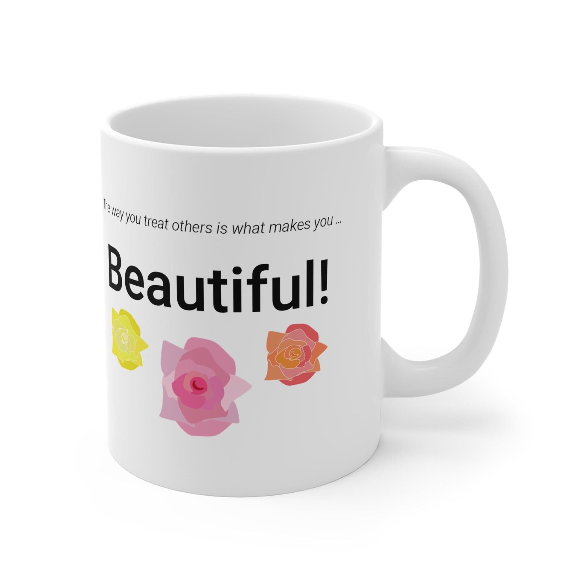 Printify Mug 11oz What makes you Beautiful Mug White 11oz