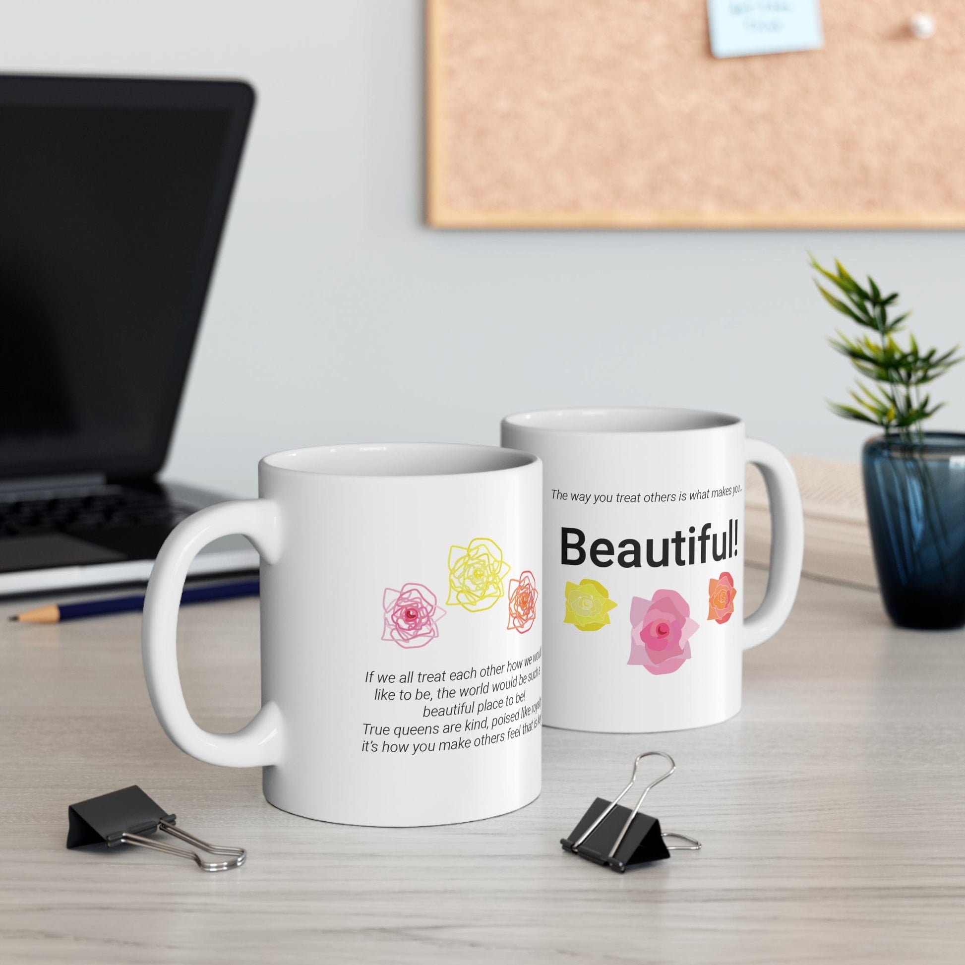 Printify Mug 11oz What makes you Beautiful Mug White 11oz
