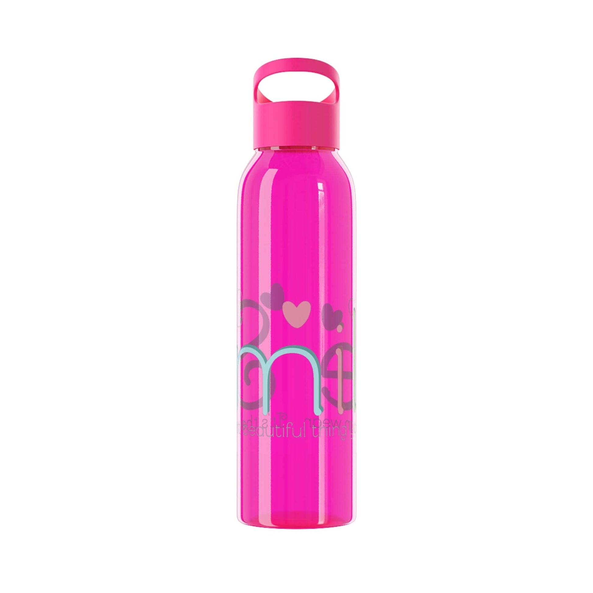 Printify Mug 21.9oz / Magenta Smile Water Bottle