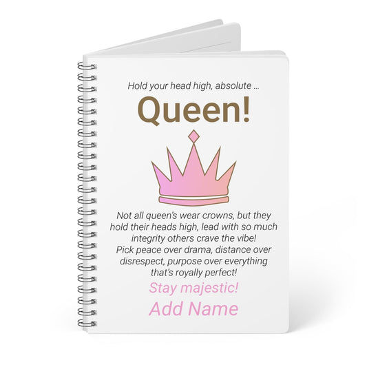 Printify Paper products A5 / Lined Personalised Absolute Queen Wiro Notebook, A5