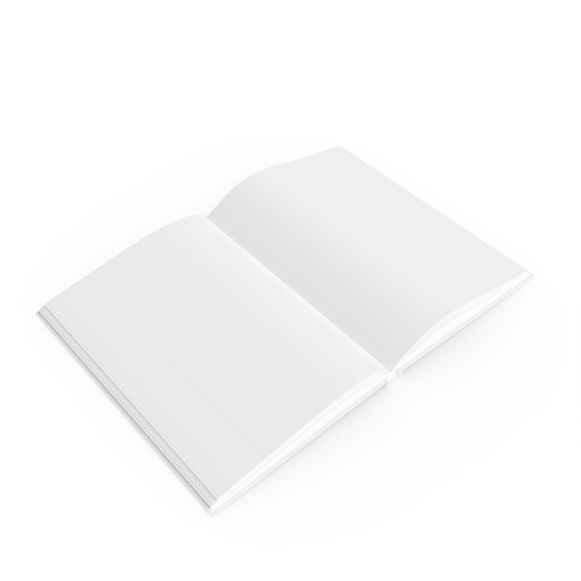 Printify Paper products Love Love Slogan Notebook White