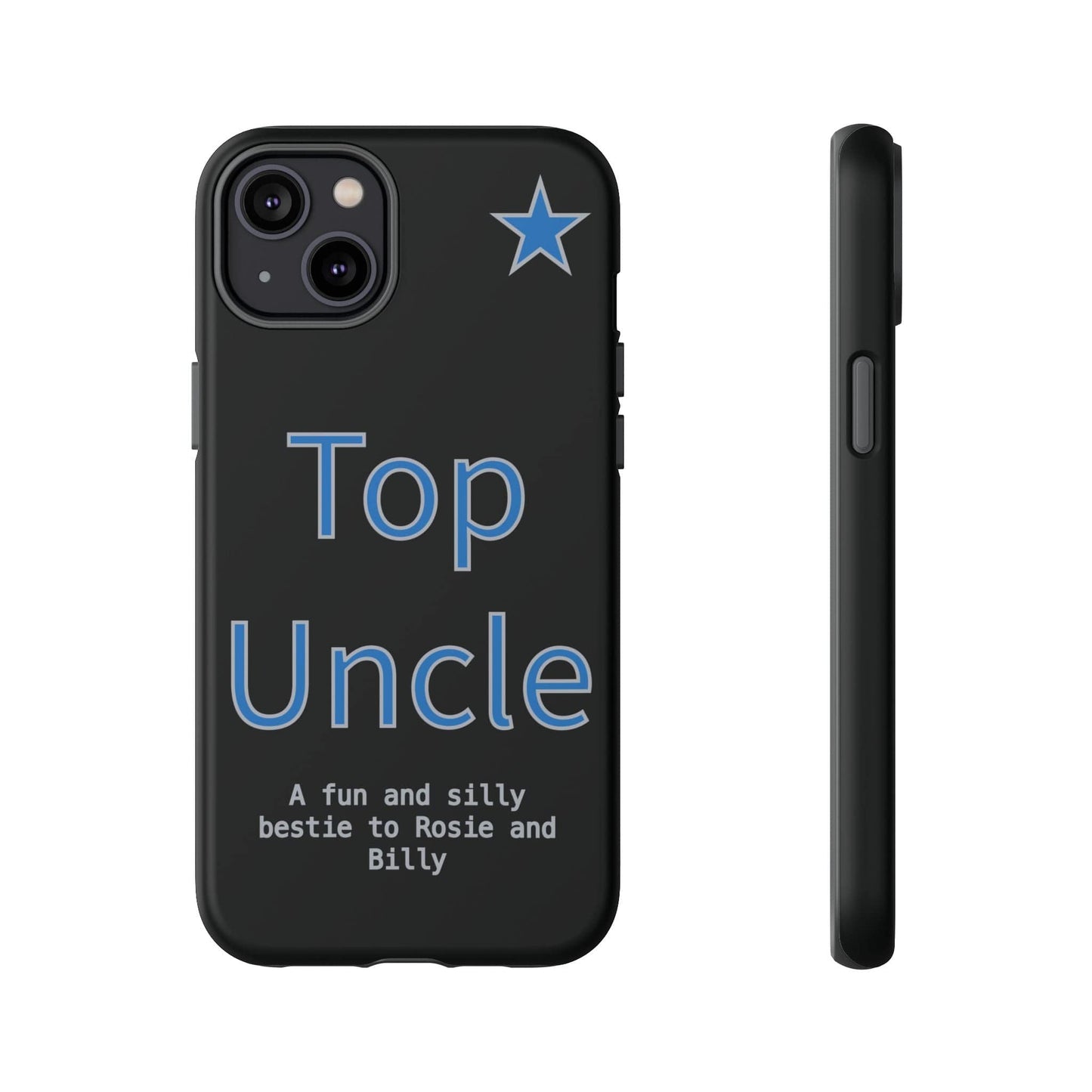 Printify Phone Case iPhone 14 Plus / Matte Personalised Top Uncle iPhone Case – A Fun & Practical Gift for Him