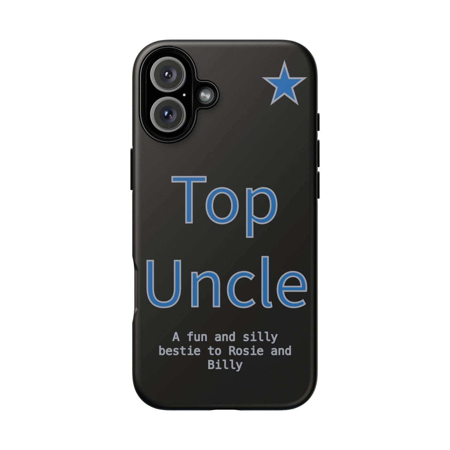 Printify Phone Case iPhone 16 Plus / Matte Personalised Top Uncle iPhone Case – A Fun & Practical Gift for Him