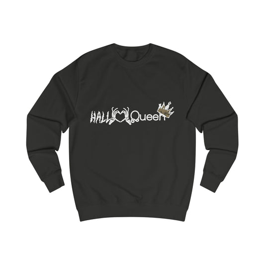 Printify Sweatshirt Jet Black / S Halloqueen Sweatshirt