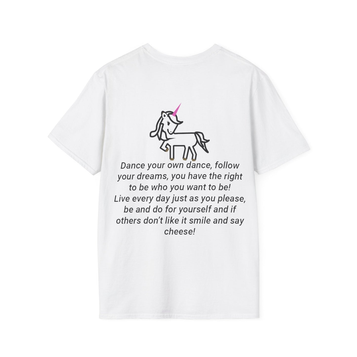 Printify T-Shirt Be A Unicorn T-Shirt