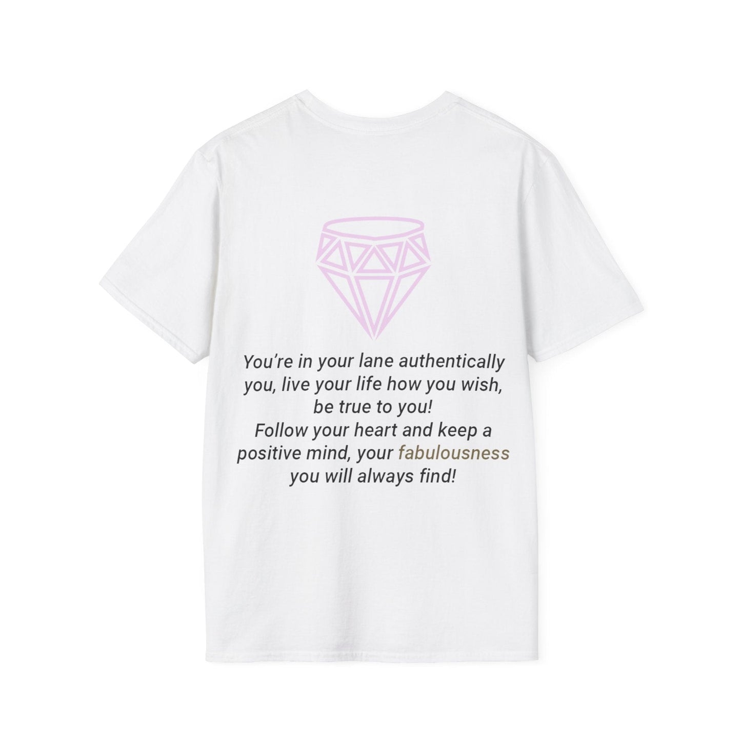 Printify T-Shirt Fabulous Diamond Icon T-Shirt