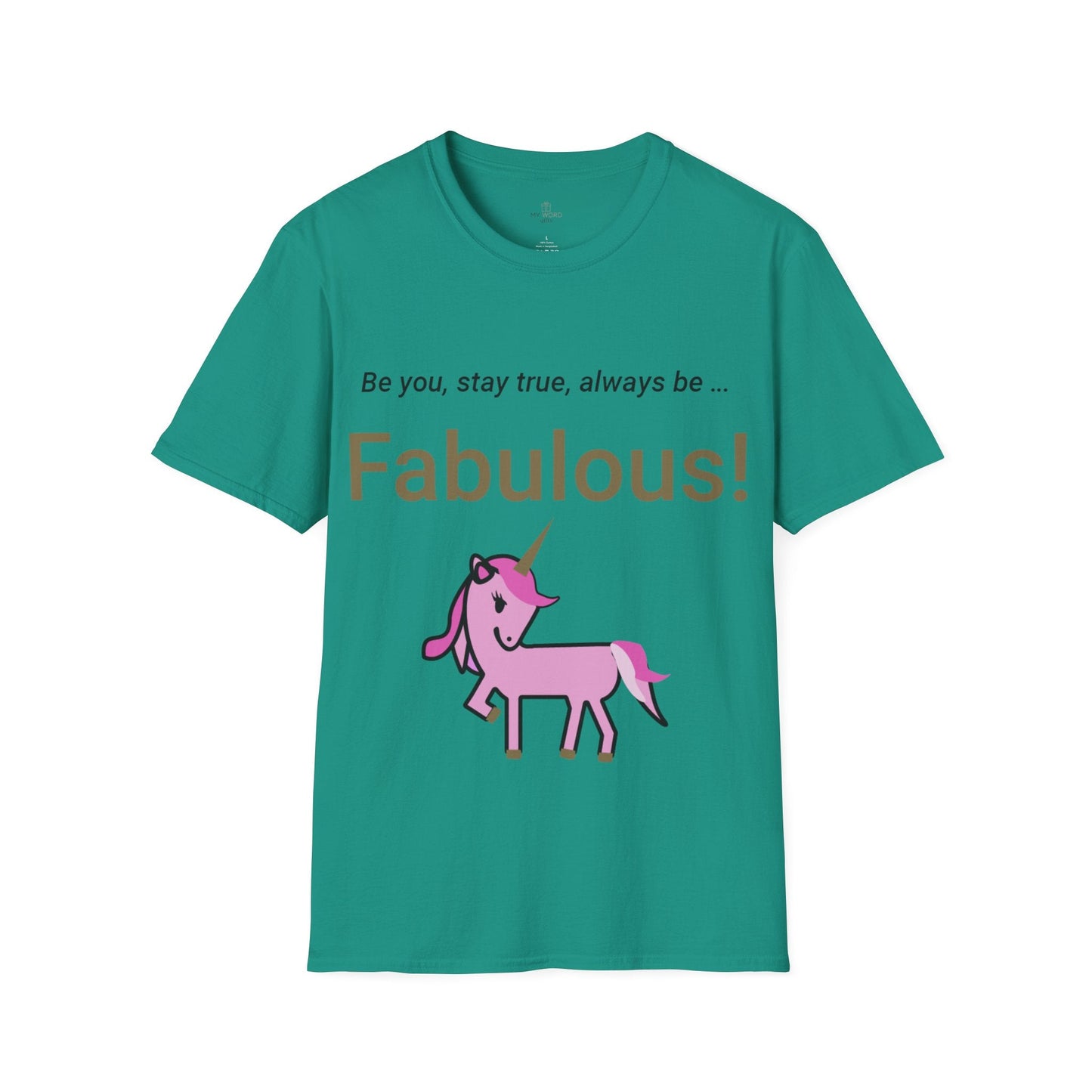 Printify T-Shirt Jade Dome / S Fabulous Unicorn T-Shirt