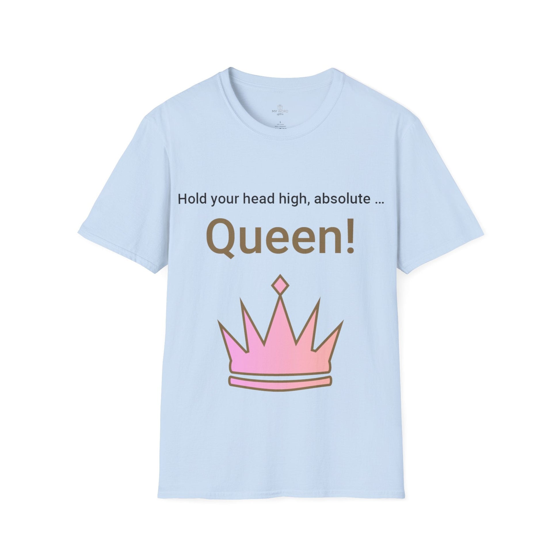 Printify T-Shirt Light Blue / S Absolute Queen T-Shirt