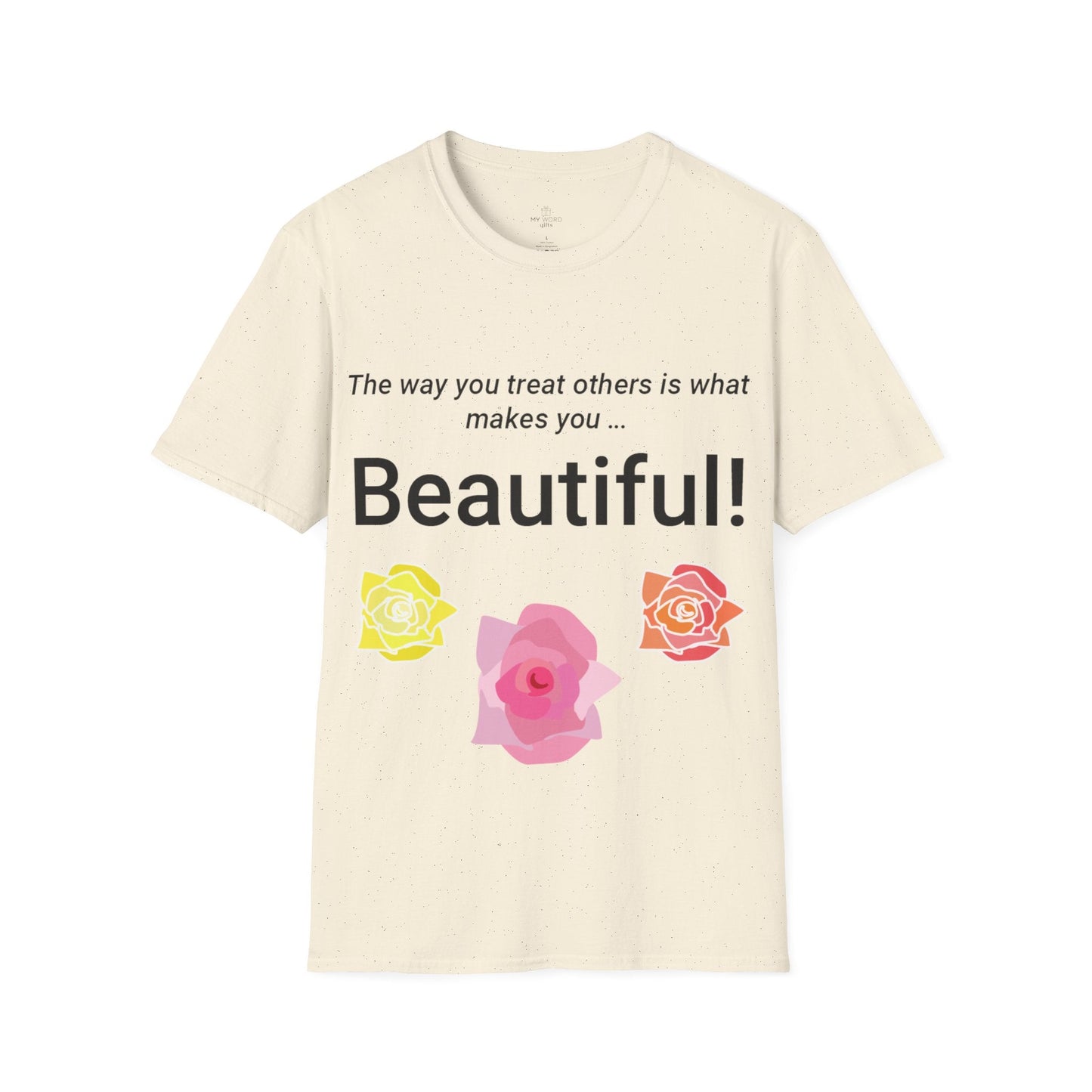 Printify T-Shirt Natural / S Beautiful You T-Shirt