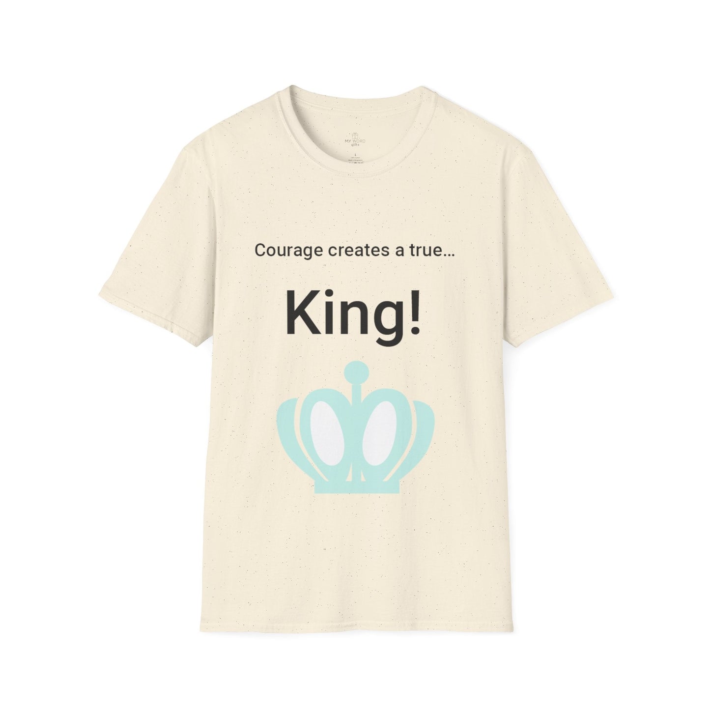 Printify T-Shirt Natural / S Courage King T-Shirt