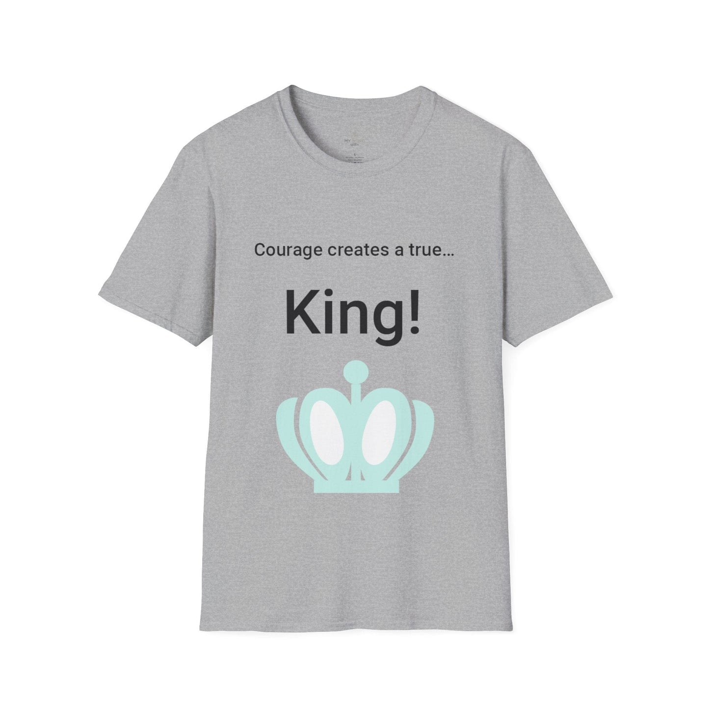 Printify T-Shirt Sport Grey / S Courage King T-Shirt
