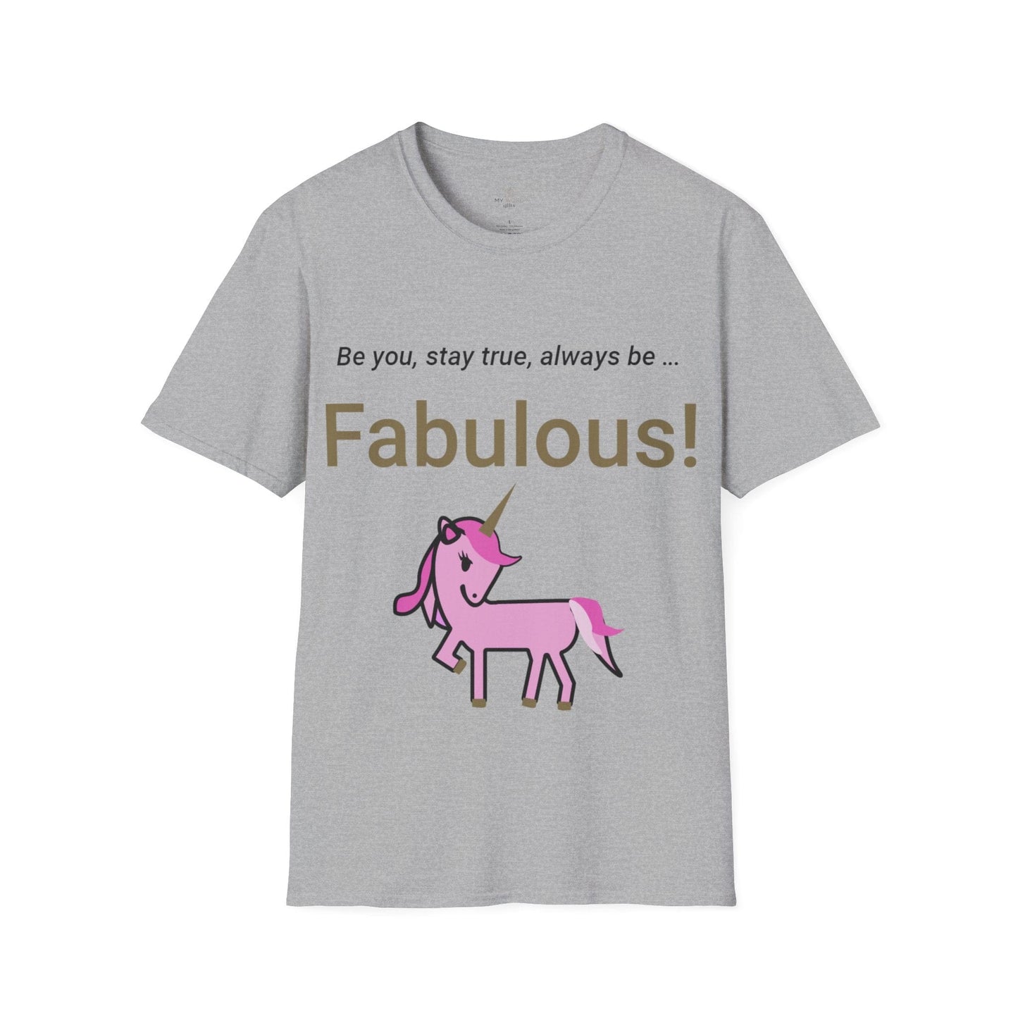 Printify T-Shirt Sport Grey / S Fabulous Unicorn T-Shirt