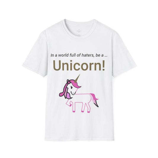 Printify T-Shirt White / S Be A Unicorn T-Shirt